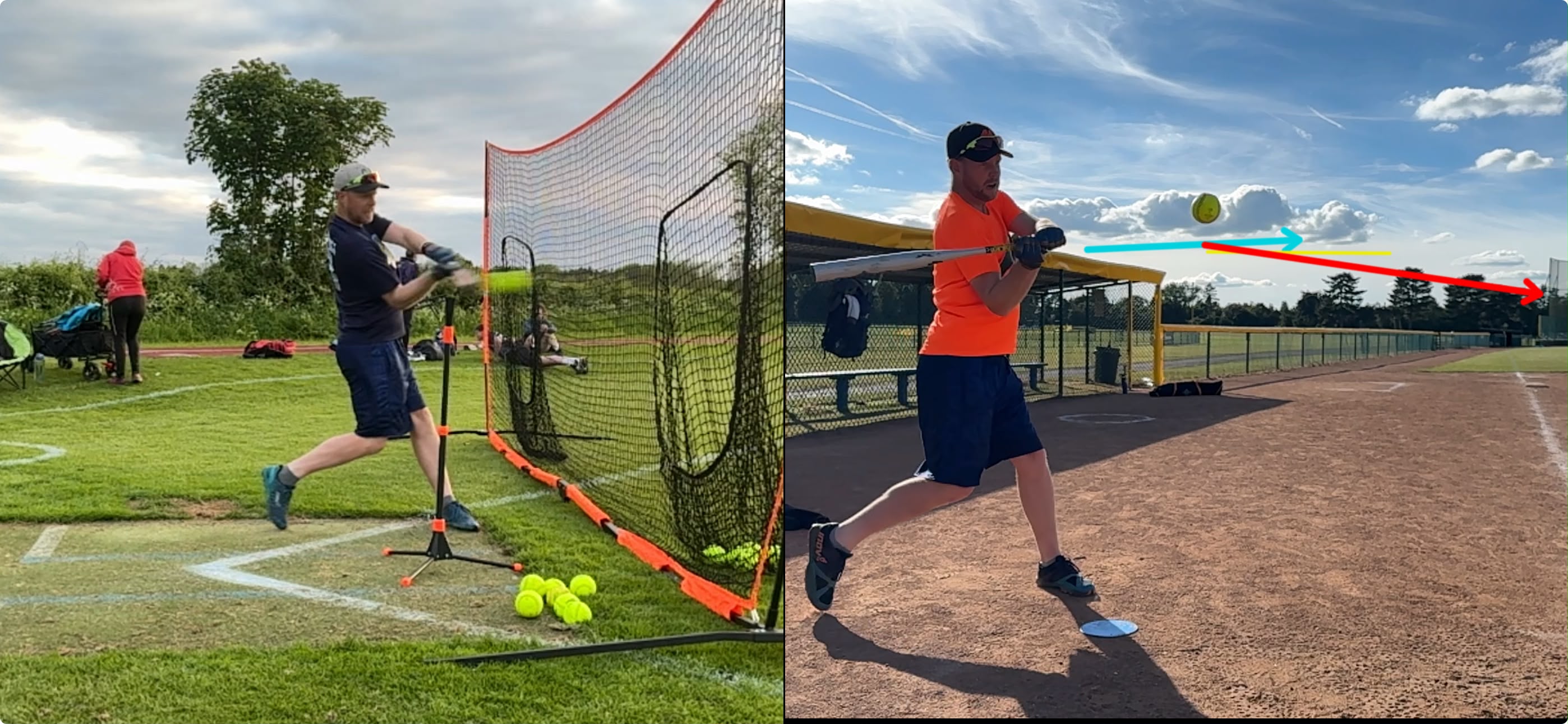 Mike MacDowell coaching swing mechanics.